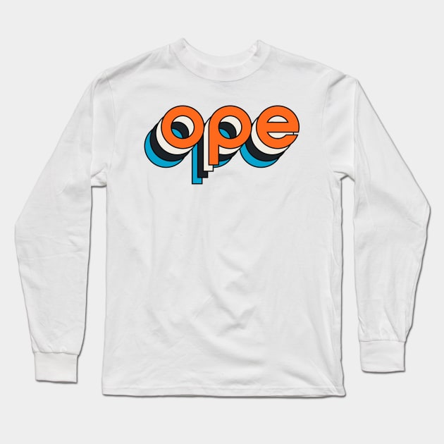 Das Dutch Ope Long Sleeve T-Shirt by ope-store